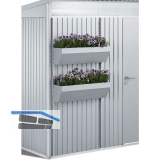 BIOHORT FloraBoard silber-metallic