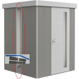 BIOHORT Lichtpaneel Neo quarzgrau-metallic