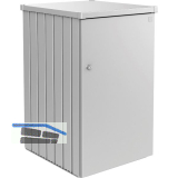 BIOHORT M�lltonnen-Box Alex 1 silber-metallic