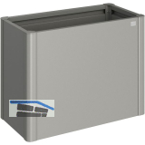 BIOHORT HochBeet 1 x 0,5 quarzgrau-metallic