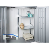 BIOHORT Regale-Set Terrassenschrank Romeo M, L