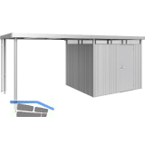 BIOHORT Seitendach HighLine H3 silber-metallic