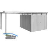 BIOHORT Seitendach HighLine H5 silber-metallic