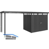 BIOHORT Seitendach HighLine H2 dunkelgrau-metallic
