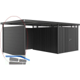 BIOHORT Seitendach-Seitenwand HighLine H5 dunkelgrau-metallic