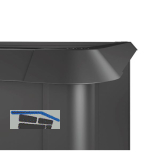 BIOHORT Schneckenschutz HochBeet 2 x 1 dunkelgrau-metall