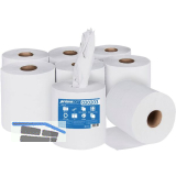 Putzpapier-Rolle Maxi primaSOFT wei� 2-lagig Packungsinhalt 6 Rollen