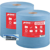 Putzpapier-Rolle IR II primaSOFT blau 2-lagig Packungsinhalt 2 Rollen
