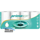 Toilettenpapier Primasoft 3-lagig, 1 PK = 8 Rollen
