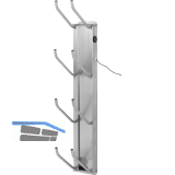 OSKARI Schuhtrockner Bora 4 hoch Edelstahl