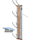 OSKARI Schuhtrockner Bora 4 hoch Eichenholz