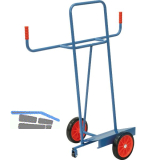 FETRA Plattenroller Rad � 250 mm Schaufelgr��e 500 x 200 mm Tragkraft 400 kg