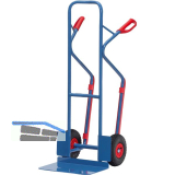 FETRA Stahl Rodel luftbereift Tragkraft 300 kg Schaufelgr��e 480 x 300 mm