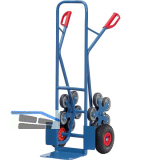 FETRA Treppenrodel mit 2 f�nfarmigen Rad-Sternen Tragkraft 200 kg 320 x 250 mm