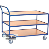 FETRA Tischwagen 3 Etagen 1200 x 800 mm Tragkraft 300 kg