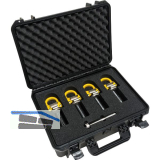 PITZL Werkzeugset Hebeklemme PowerClamp III D40/90 4-teilig mit Bohrer