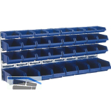 RAACO Wandpaneel BWP 32-MIX 1040 x 440 mm mit 32 Sichtlagerk�sten