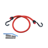MASTER LOCK Gep�ckspanner Doppelhaken rot L�nge 600 mm Zugkraft 40 kg