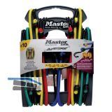 MASTER LOCK Gep�ckspanner Set Zugkraft 40 kg Farben und L�ngen sortiert