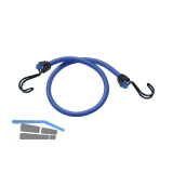 MASTER LOCK Gep�ckspanner Doppelhaken dunkelblau L�nge 1200 mm Zugkraft 40 kg