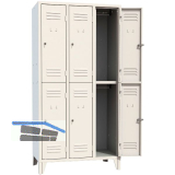 Doppelstockspind Abteilanzahl 6 RAL7035