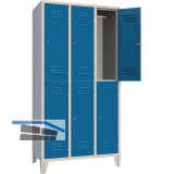 Doppelstockspind Abteilanzahl 6 RAL7035/5010