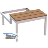 Sitzbank Garderobenschrank Breite 615 mm