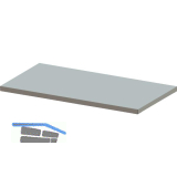 Fachboden grau 1180 x 500 x 25 mm RAL 7035 lichtgrau