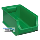 ALLIT Sichtlagerkasten Gr��e 4 gr�n 355 x 205 x 150 mm