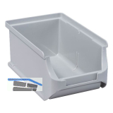 ALLIT Sichtlagerkasten Gr��e 2 Farbe grau 160 x 102 x 75 mm