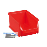 ALLIT Sichtlagerkasten Gr��e 2 Farbe rot 160 x 102 x 75 mm