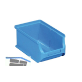 ALLIT Sichtlagerkasten Gr��e 2 Farbe blau 160 x 102 x 75 mm