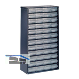 RAACO Schubladenmagazin 1248-01 mit 48 Schubladen 552 x 306 x 150 mm