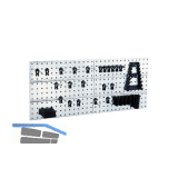 RAACO Lochwand-Paneel Set 2TWP28 mit 28 Super-Clips