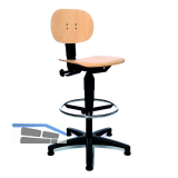 TOPSTAR Drehstuhl Tec11 Gleiter, Fu�ring