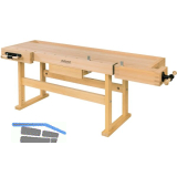 RAMIA Tischler Hobelbank 1900 x 610 x 860 mm Modell A