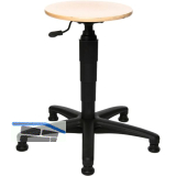 TOPSTAR Drehstuhl Tec60 Buchensitz Gleiter