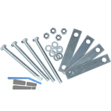 Befestigungsset zu Deichselbox Trailer 51 L