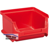 ALLIT Sichtlagerkasten Gr��e 1 rot 102 x 100 x 60 mm
