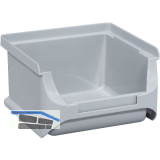 ALLIT Sichtlagerkasten Gr��e 1 grau 102 x 100 x 60 mm