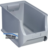ALLIT Sichtlagerkasten Gr��e 4H grau 355 x 205 x 200 mm