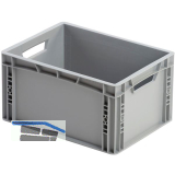 Eurokasten in grau geschlossen 400 x 300 x 220 mm