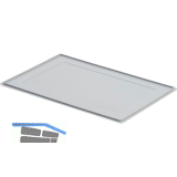 Deckel grau zu Eurokasten 600 x 400 mm