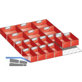 LISTA Einsatzk�sten 27E x 36E f�r Fronth�he 50 mm 18-teilig