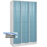 C+P Schlie�fachschrank Resisto 1950 x 1148 x 540 mm