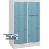 C+P Schlie�fachschrank Resisto 1255 x 772 x 540 mm