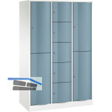 C+P Kombi Schlie�fachschrank Resisto 1950 x 1148 x 540 mm