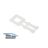 Kunststoffschnallen zum manuellen Verschlie�en von PP-B�ndern bis 12mm 1000 Stk.