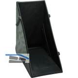 Kantenschutzecke geschlossen schwarz 8 x 50 mm