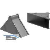 Kantenschutzecke geschlossen schwarz 29 x 68,2 x 68,2 mm